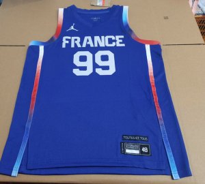 99 Coulibaly France Olympics Limited Road Jersey blue